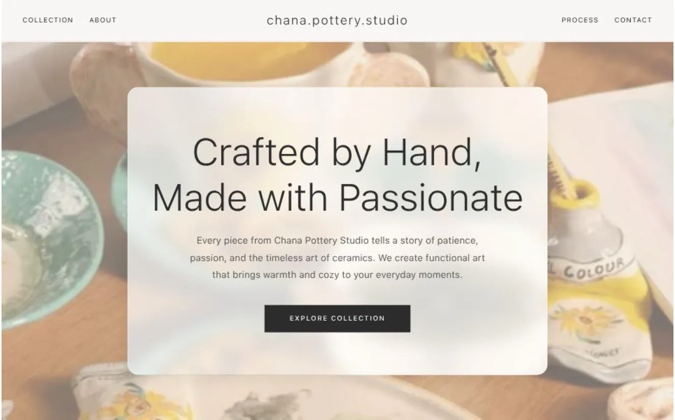 Chana Pottery Studio